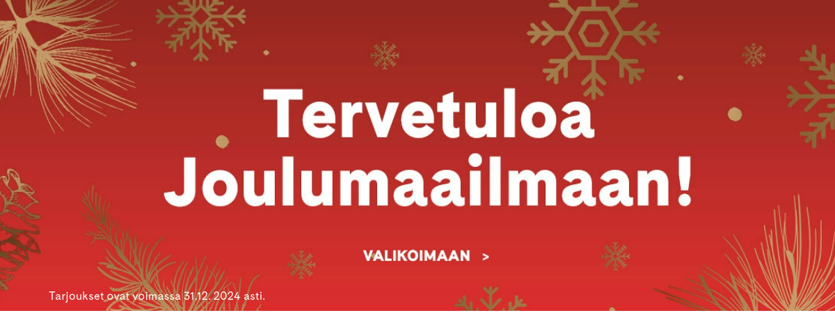 Tule Etuasiakaskaupan Joulumaailmaan edullisille ostoksille!