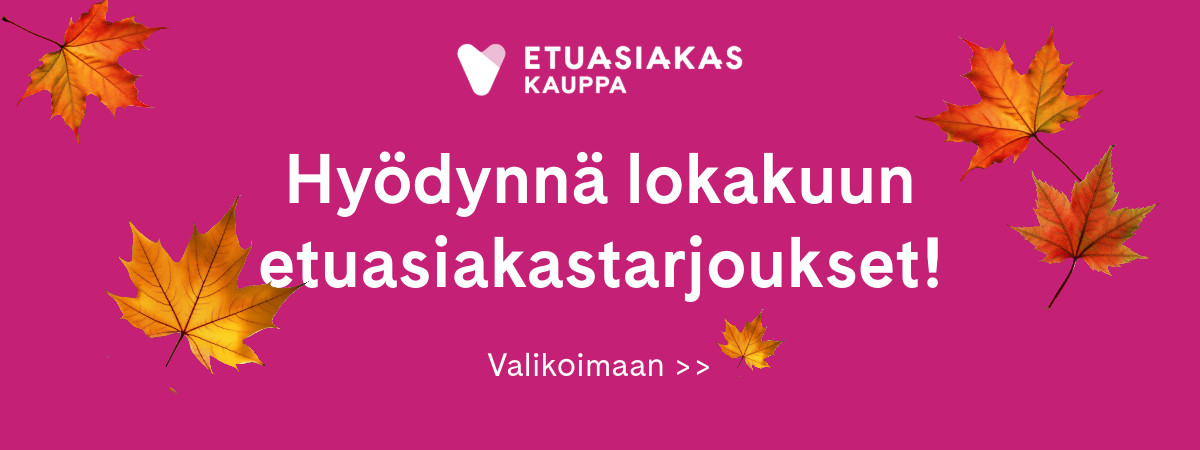 Hyödynnä kuukauden etuasiakastarjoukset!