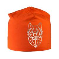 Pipo heijastavalla kuvalla, oranssi