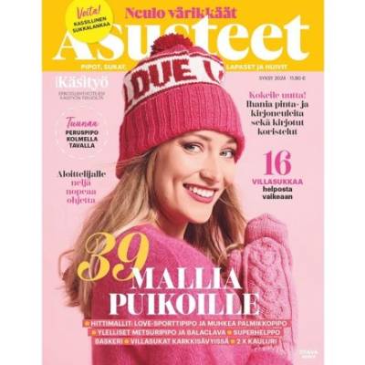 Kotiliesi Käsityö: Neulo värikkäät asusteet 2024