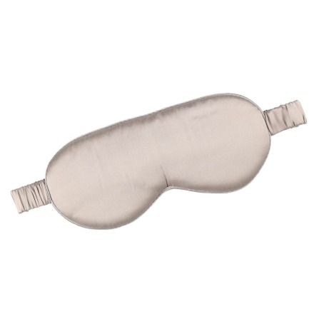 Silkkinen unimaski, harmaa