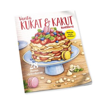 Väritä Kotiliesi Kukat & Kakut -erikoisjulkaisu